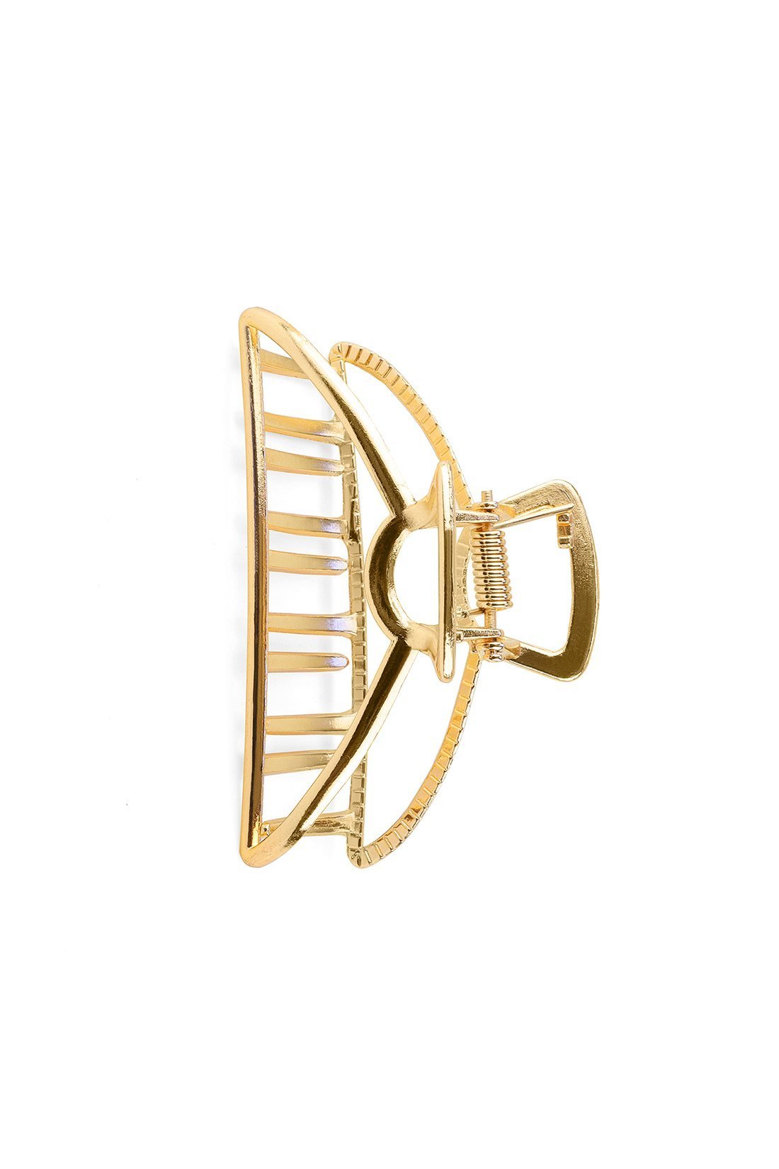 Large Metal Hair Claw Clip Gold