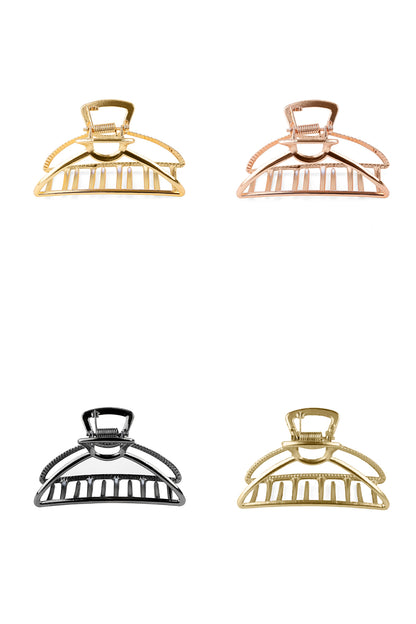 MIGHTY MOON METAL HAIR CLAW CLIP IN GOLD