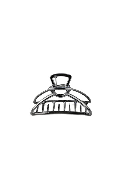 Medium Metal Hair Claw Clip Black