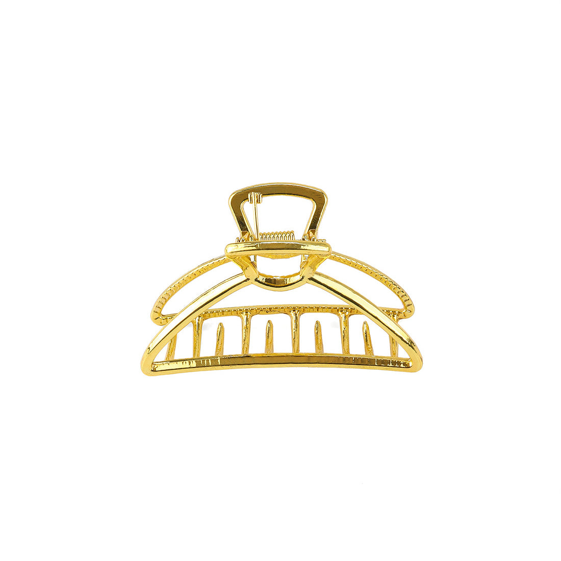 MEDIUM MIGHTY MOON HAIR CLAW CLIP IN ROSE GOLD