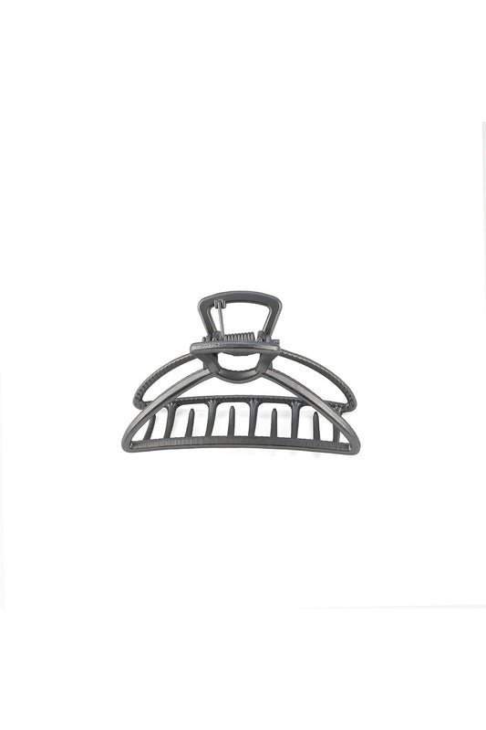 MEDIUM MIGHTY MOON HAIR CLAW CLIP IN MATTE BLACK