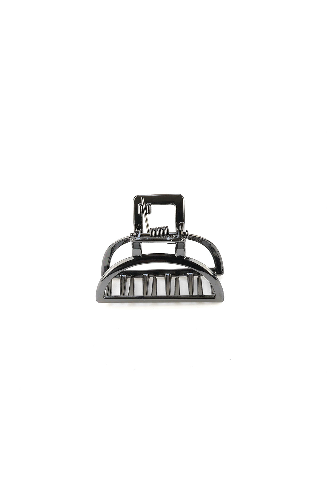 Small Metal Hair Claw Clip Black