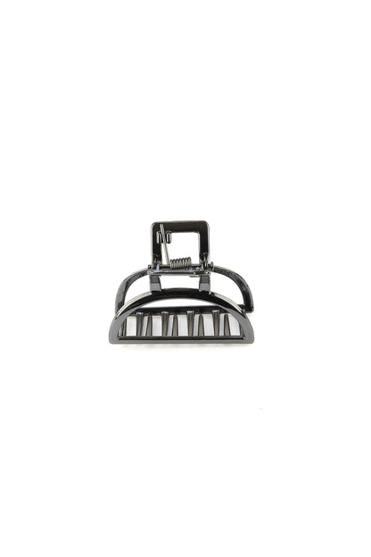 Small Metal Hair Claw Clip Black