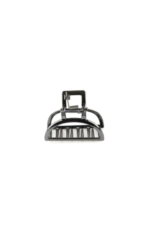 Small Metal Hair Claw Clip Black